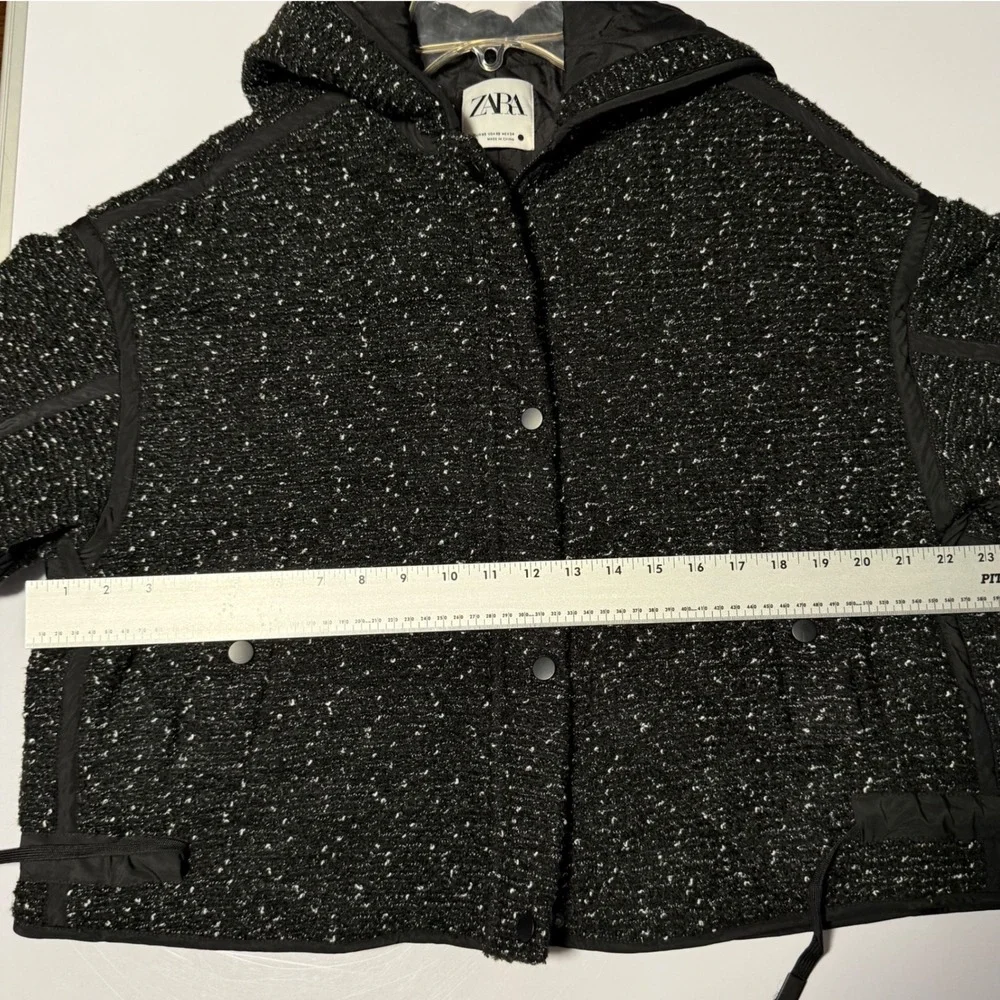 Zara textured boucle
